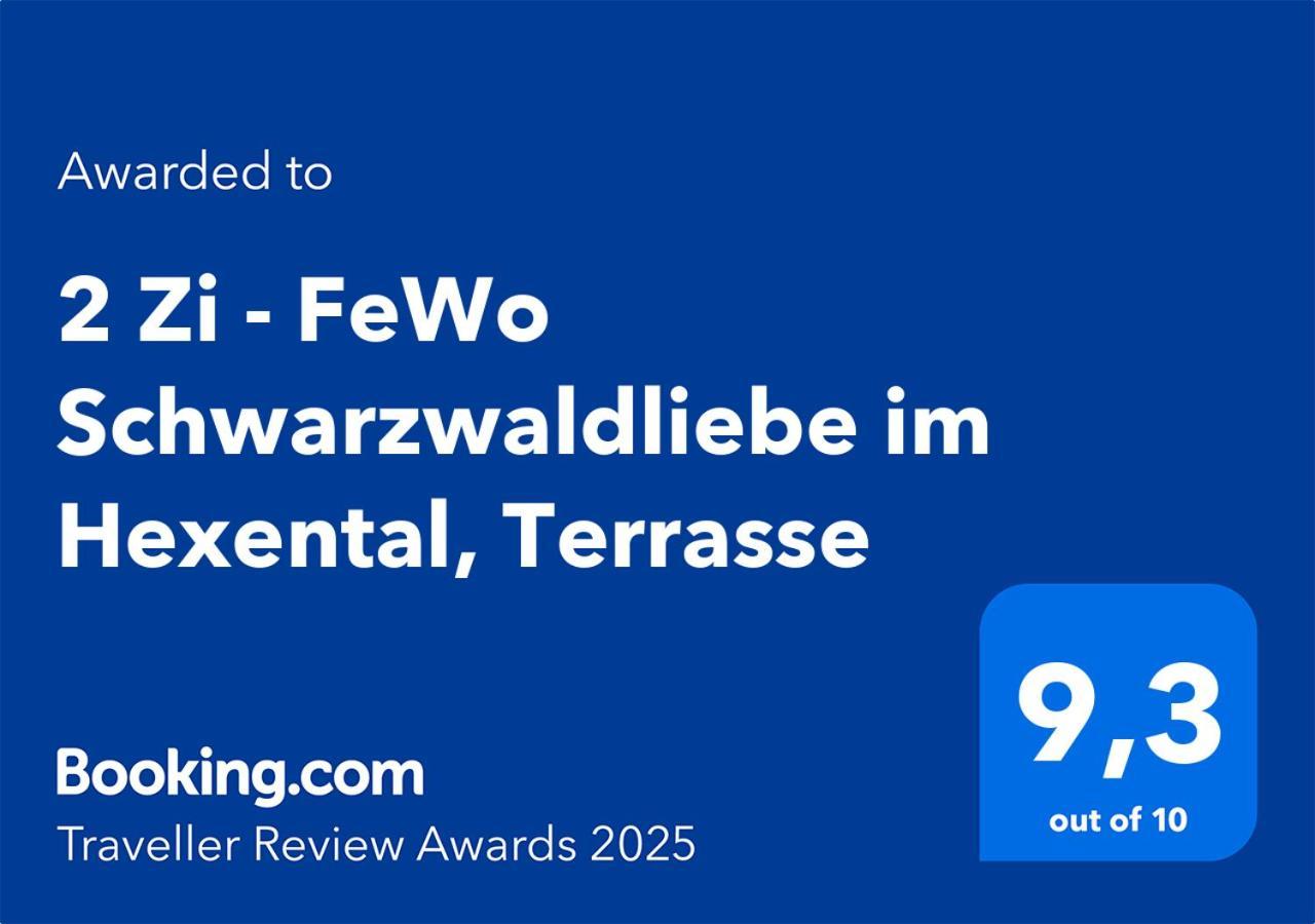2 Zi - Fewo Schwarzwaldliebe Im Hexental, Terrasse Bollschweil Exterior photo